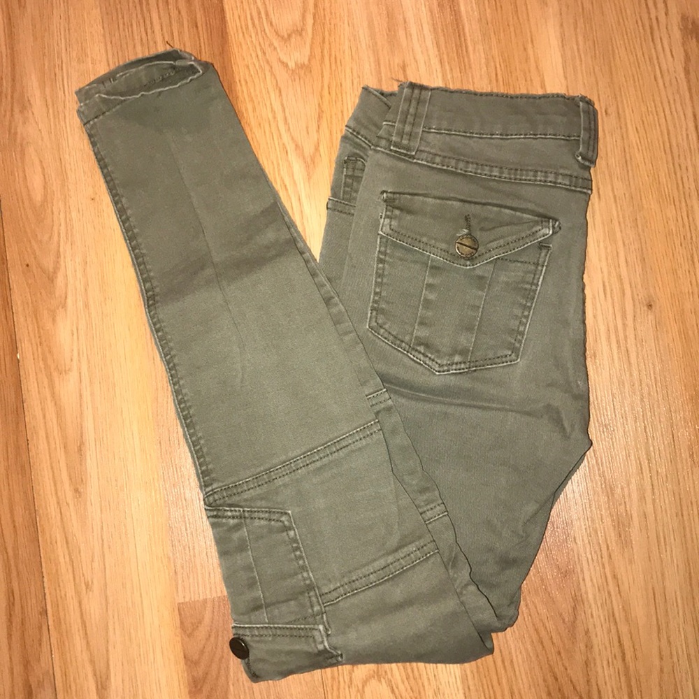 Army Green Jeans